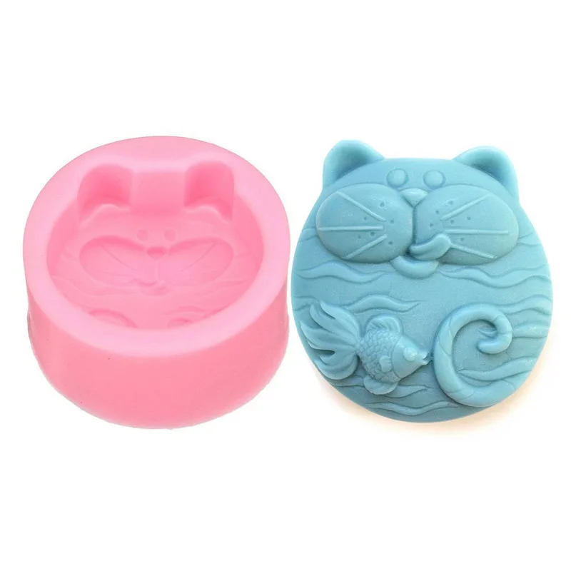 Soap Making Organic - 1PC 비 스틱 실리콘 몰드 3D