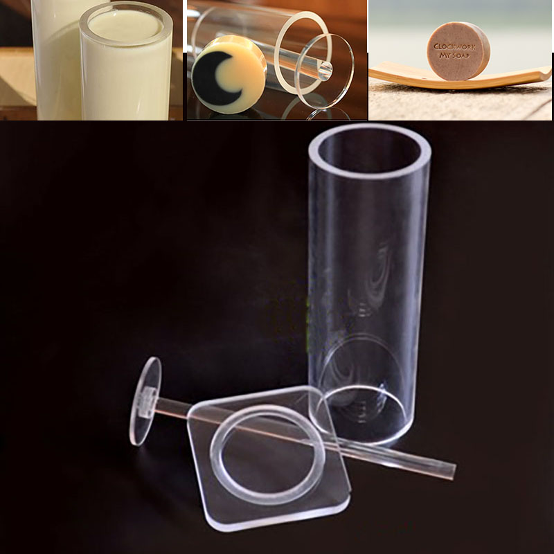 Soap Making Diy Kit - 수직 원형 아릴릭 비누 금형 금형