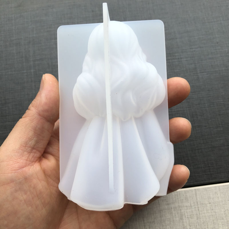 3D 귀여운 공주 실리콘 양초 금형 천사 소녀 비누 수 - Soap Making Kits 리뷰 및 가격