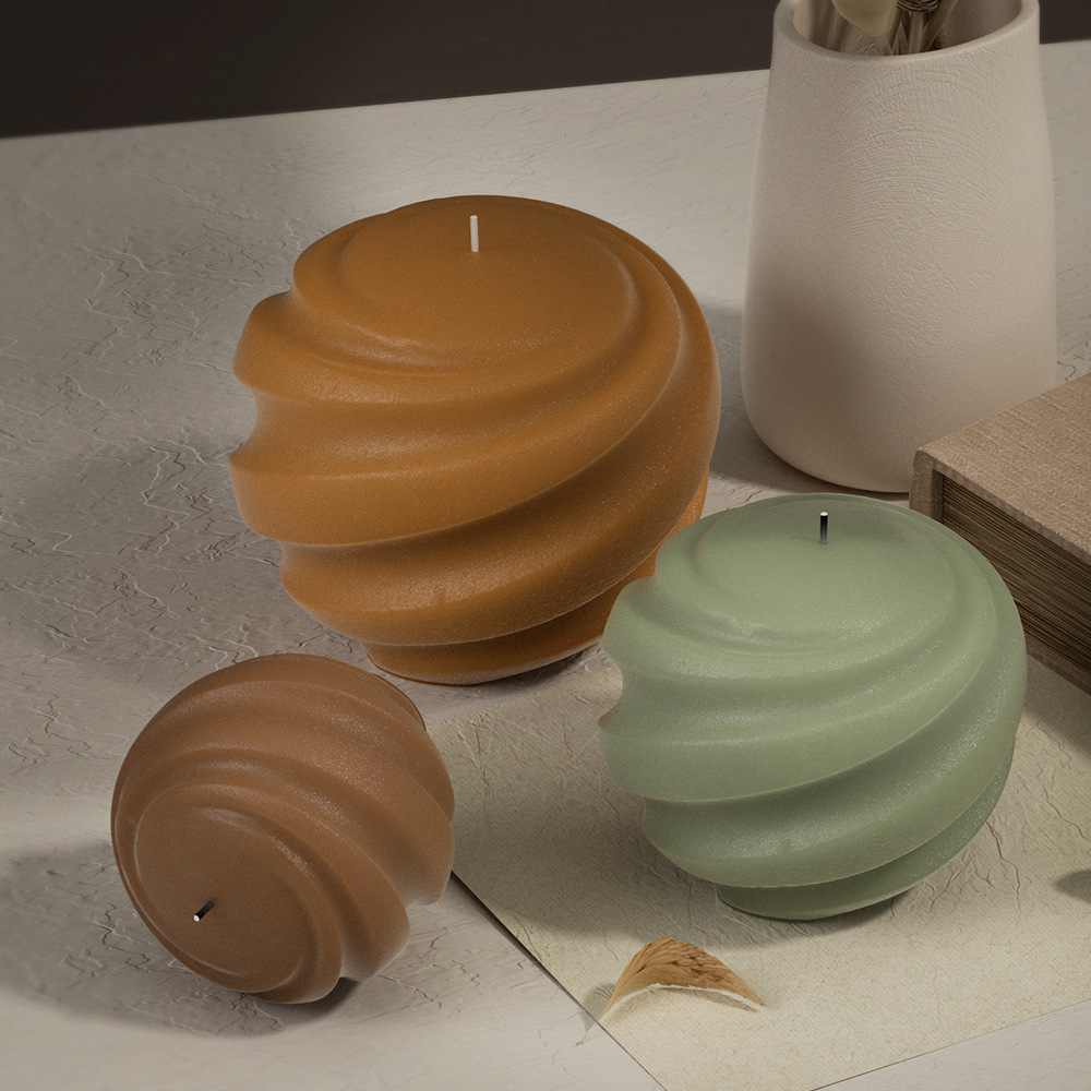 회전하는 행성 실리콘 캔들 몰드, 3D 원형 조각 공  - Soap Making Recipes 리뷰 및 가격