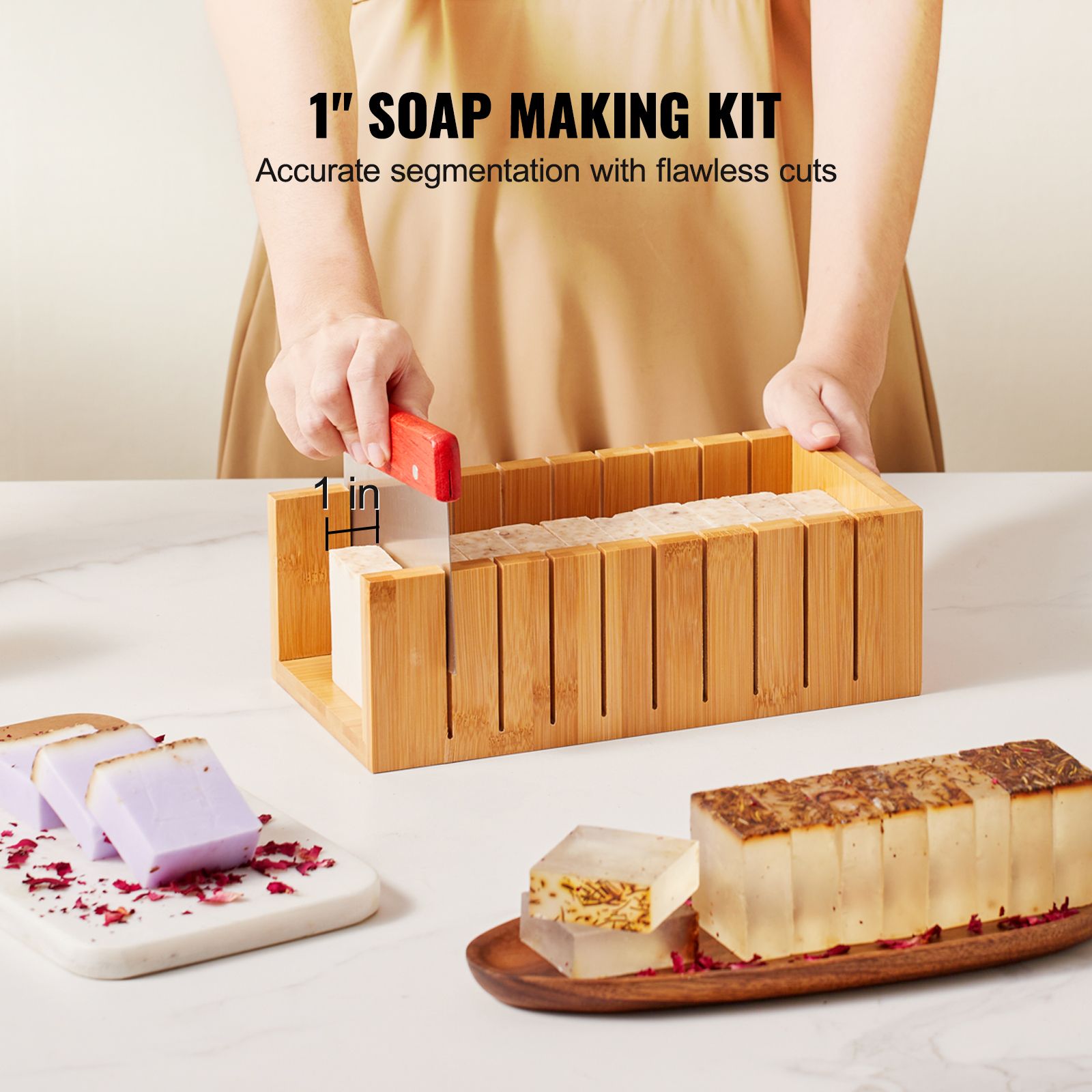 비누 만들기 키트, 대나무 커팅 박스 및 실리콘 몰드가 - Soap Making Diy Kit 리뷰 및 가격