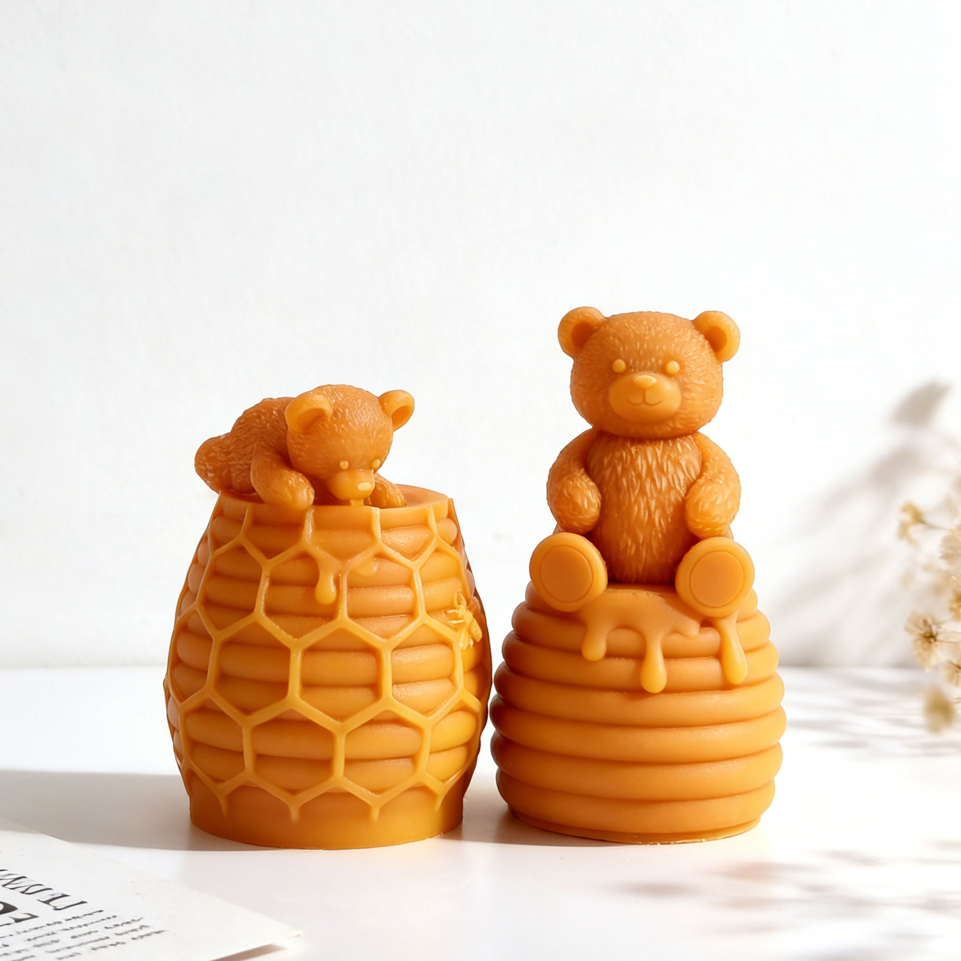 DIY 꿀단지 곰 아로마 캔들 실리콘 몰드 벌꿀 석고  - Soap Making Recipes 리뷰 및 가격