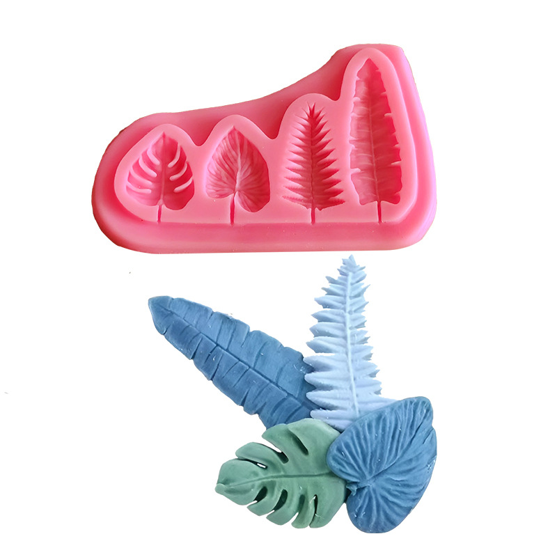 종려 잎과 거북이 잎 실리콘 금형 퐁당 케이크 금형 초 - Soap Making Kits 리뷰 및 가격