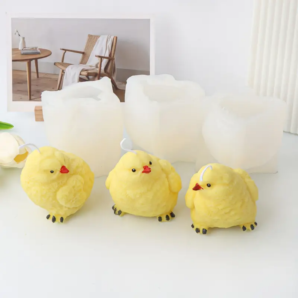 사랑스러운 병아리 양초 실리콘 금형 DIY 미니 동물  - Soap Making Lye 리뷰 및 가격