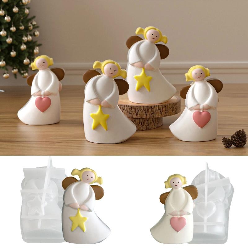 사랑의 천사 석고 몰드 양초 실리콘 몰드 DIY 석고  - Soap Making Kits 리뷰 및 가격