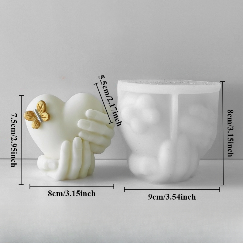 손 잡아 사랑 실리콘 양초 금형 발렌타인 데이 사랑 양 - Soap Making For Beginners 리뷰 및 가격