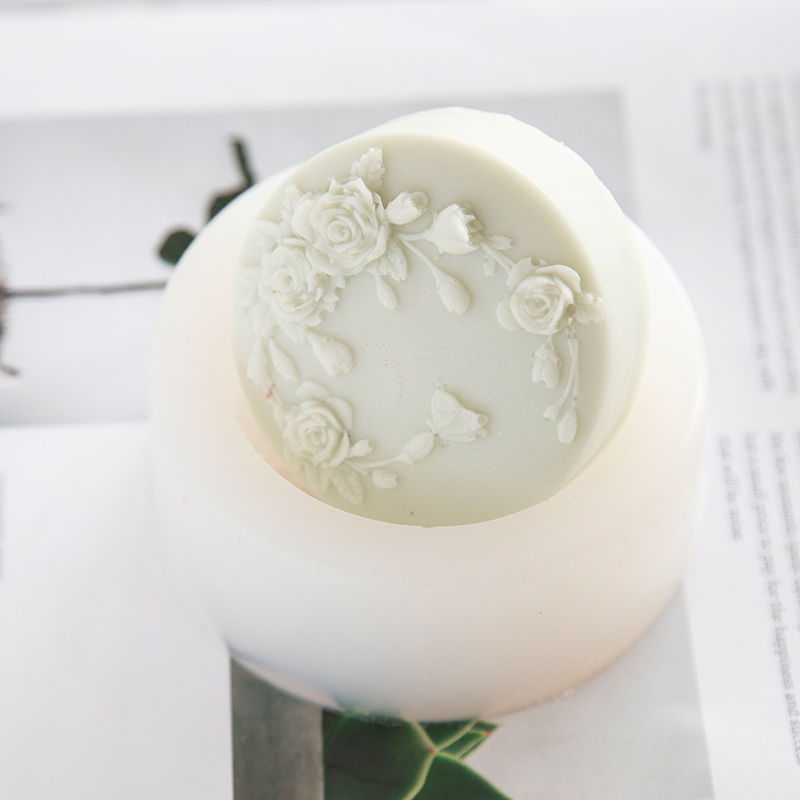둥근 모양 장미 꽃 수제 비누 실리콘 금형, 모란 장미 - Soap Making Vendors 리뷰 및 가격