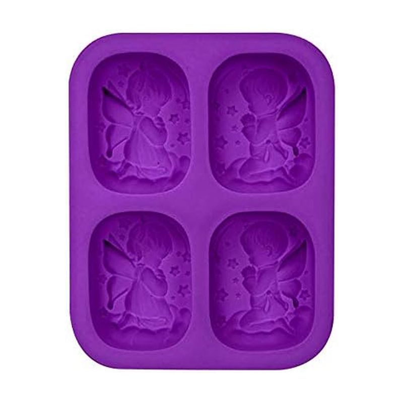 【1개 4구 3D 천사 몰드 수제 비누 몰드 DIY 비 - Soap Making Homemade 리뷰 및 가격