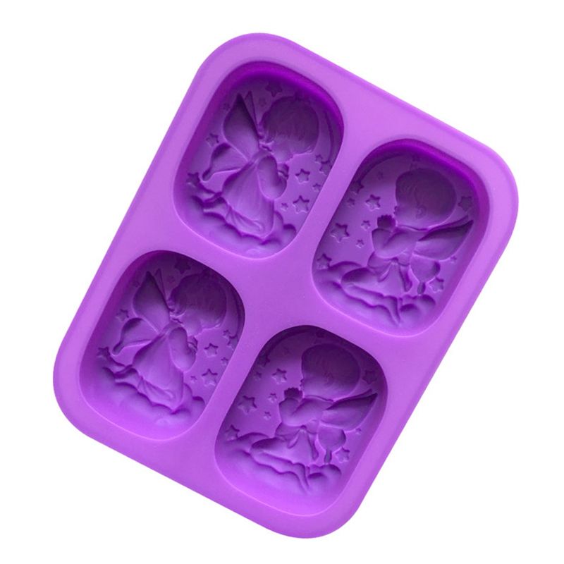 【1개 4구 3D 천사 몰드 수제 비누 몰드 DIY 비 - Soap Making Homemade 리뷰 및 가격
