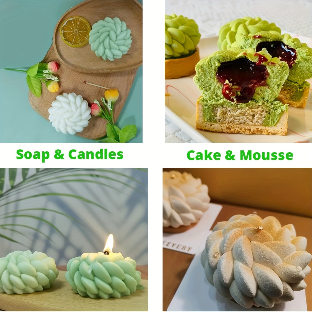 1 케이크 몰드 산타아나 플로럴 - 꽃 모양의 무스 몰 - Soap Making Recipes 리뷰 및 가격