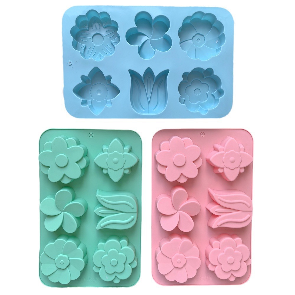 다양한 꽃 모양 실리콘 몰드, 비누 및 양초 제작, 케 - Soap Making Activity 리뷰 및 가격