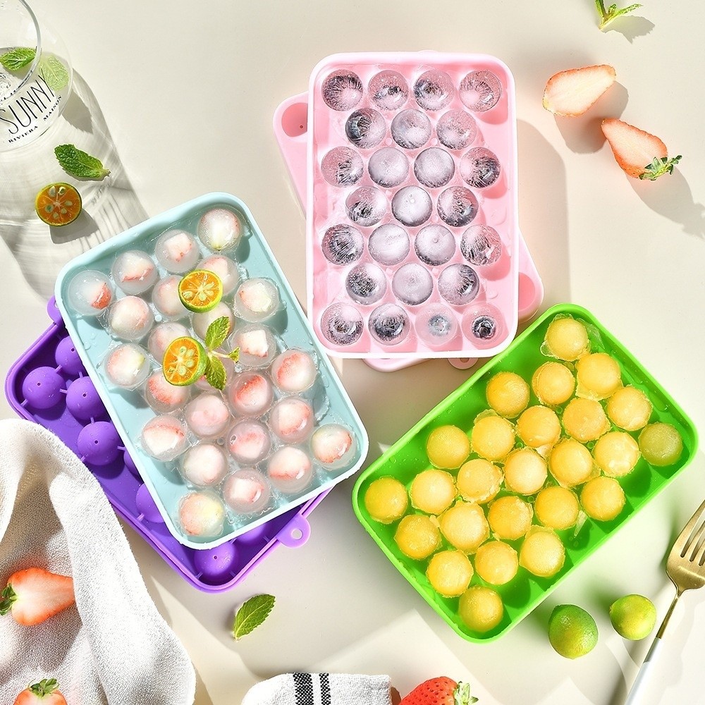 창의적인 실리콘 포도볼 몰드 25칸 원형 수제 비누 몰 - Soap Making Kits 리뷰 및 가격